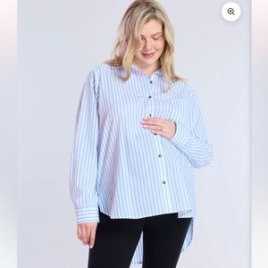 Brand new Motherhood Poplin Shirt